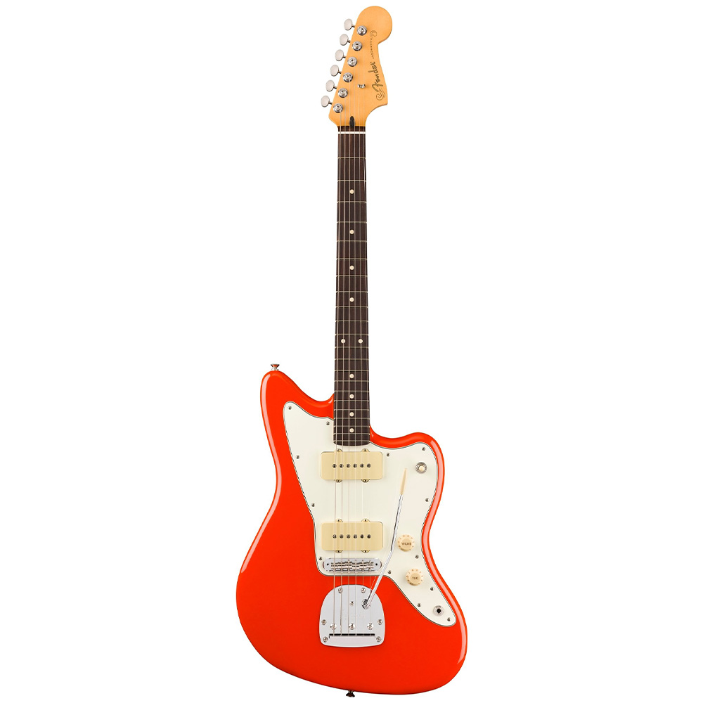 ギター Fender / Player Series Jazzmaster Fender Player II Jazzmaster Gülağacı Klavye Coral Red Elektro
